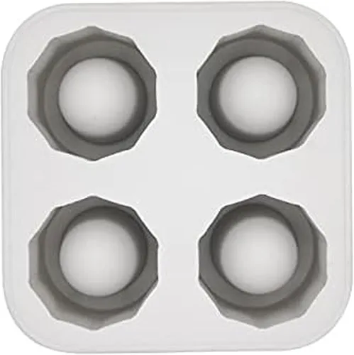 Vista 4 de Houdini H9-013401T Molde de hielo esfera, 2.5 pulgadas, azul (paquete de 4)