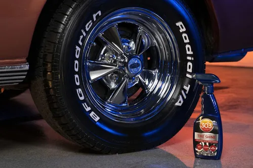 Vista 9 de 303 Products Brillo y protector de neumáticos de alto brillo, fórmula a base de agua de larga duración, dura semanas, sin siliconas nocivas, dura