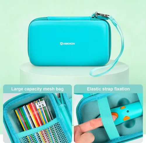 Vista 3 de ANKHOH Estuche Compatible con 3Doodler Start+ Essentials (2023, 2024) para Set 3D, Organizador de Almacenamiento para Recarga de Filamento de todo