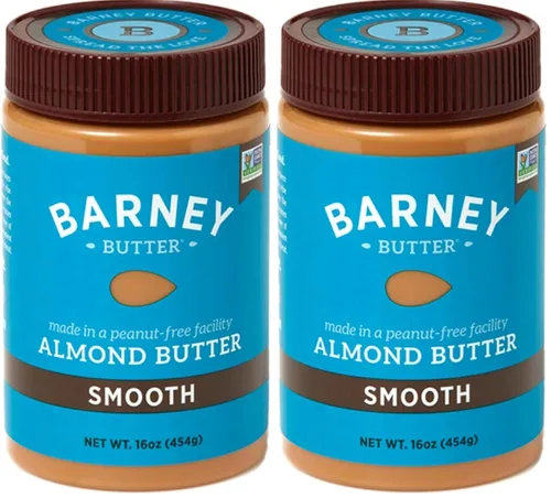 Vista 9 de BARNEY Mantequilla de almendras, chocolate, apta para dieta paleo, KETO, sin OMG, sin piel, 16 onzas