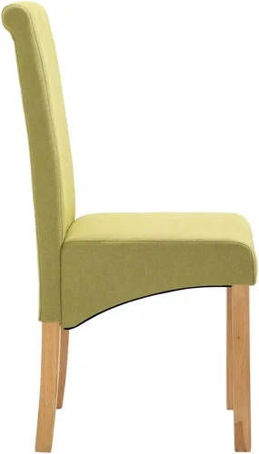 Vista 103 de Dining Chairs 4 Pcs Yellow Fabric,Living Room Dining Chairs,Counter Dining Chairs Suitable for Daily Dining Or Special Events Such As Meetings