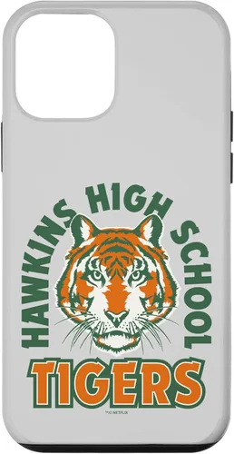 Vista 16 de Funda con logotipo de Stranger Things Hawkins High School Tigers para iPhone 16