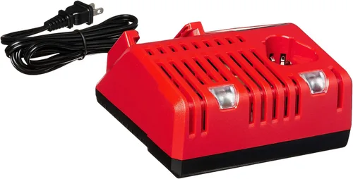 Vista 5 de Milwaukee 48-59-1850 M18 RED LITHIUM XC 5.0 Ah Baterías (2) + 48-59-1812 M12 y M18 Kit de cargador de voltaje múltiple