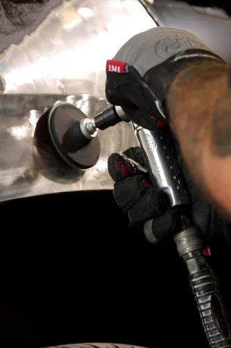 Vista 4 de Ingersoll Rand 301BK - Kit de piedra para amoladora neumática angular, 21,000 RPM, 0.25 HP, pinza de 1/4", escape delantero