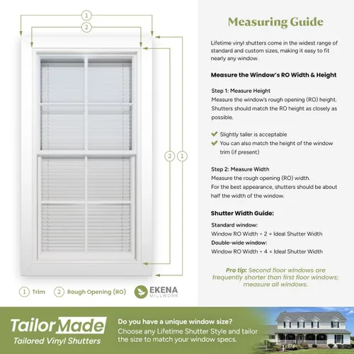 Vista 5 de Ekena Millwork LVSAMPLECOLORS - Muestra de vinilo de por vida