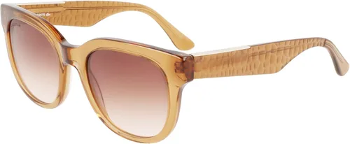 Vista 2 de Lacoste L971s - Gafas de sol para mujer color caramelo transparente talla única de EE UU Caramelo transparente talla única