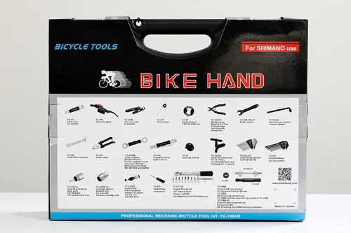Vista 4 de BikeHand - Kit de herramientas de reparación de bicicletas con llave dinamométrica - Kit de herramientas de calidad para mantenimiento de bicicletas