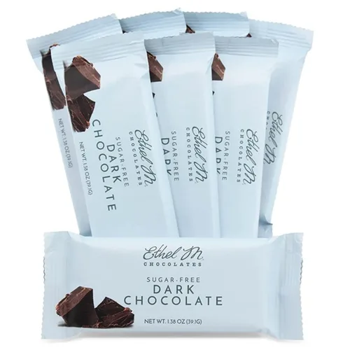 Vista 8 de Ethel M Chocolates Juego de 8 barras de caramelo de chocolate con leche premium, dulces, cremosas, hechas a mano, ricas e irresistibles