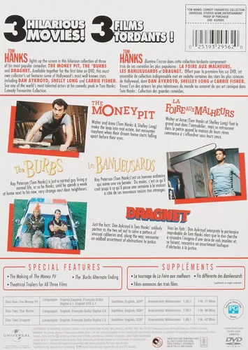 Vista 2 de The Tom Hanks Comedy Favorites Collection (The Money Pit The Burbs Dragnet)
