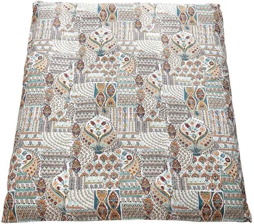 Vista 32 de Funda de futón 100% algodón lavado con cremallera para colchón de futón japonés, súper suave y lavable a máquina, tamaño individual