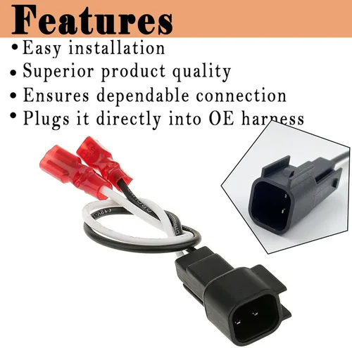 Vista 3 de Paquete de 4 adaptadores de arnés de altavoz 72-5600 de repuesto para Ford F150 F250 Escape Mustang Lincoln Mazda adaptador de arnés de cableado