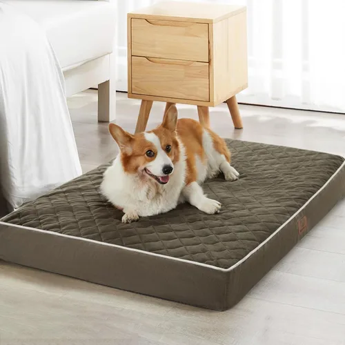 Vista 16 de WNPETHOME Camas ortopédicas XL para perros grandes, impermeables, extra grandes, con funda extraíble y lavable, cama para jaula de perro