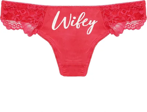 Vista 4 de RhinestoneSash Bragas divertidas para mujer, bragas humorísticas para despedida de soltera, regalos de lencería para mujer