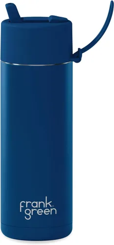 Vista 10 de Frank Green - Botella Reutilizable de Cerámica - Botella de Agua de Acero Inoxidable con Pajita, Botella de Agua Aislada, Botella de Agua de Metal