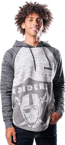 Vista 27 de Ultra Game Sudadera con capucha retro oficial de la NFL para hombre