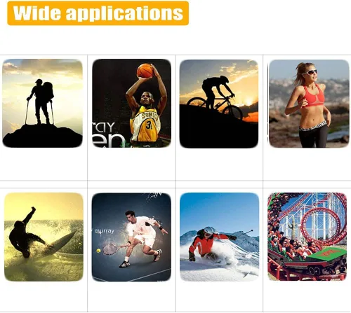 Vista 6 de Suave tejido de algodón para gafas de oreja, almohadillas de patillas para gafas, manga antideslizante cómoda y elástica