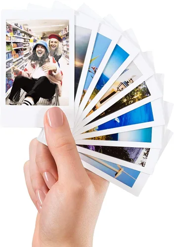 Vista 4 de Fujifilm Película instantánea Instax Mini, paquete de 10 hojas × 5 (total de 50 disparos) embalaje a granel