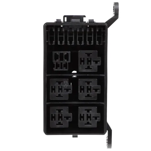 SCITOO Uso para RV, barco, autocaravana, lancha rápida de 6 vías con cuchilla ATO/ATC/ATS caja de fusibles