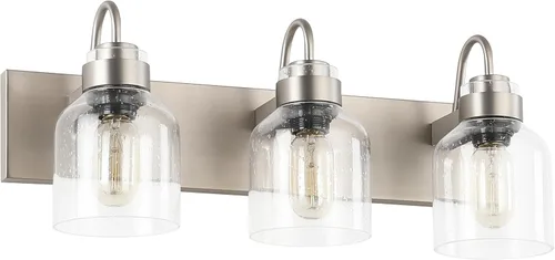 Vista 18 de PRESDE 2 Luces Accesorios de Tocador de Baño Negro y Dorado Luces de Baño de Granja Accesorio de Iluminación Sobre Espejo Aplique de Pared de Baño