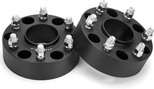 Vista 11 de Dynofit espaciadores de rueda de 1.5 pulgadas 6x5.5, 4 unidades, con pernos M14x1.5 de 6x139.7, espaciador forjado centrado en el cubo de 78.1mm