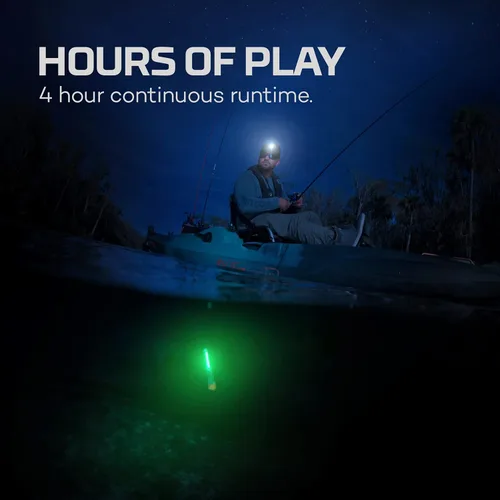 Vista 3 de NEBO Luz de Pesca Submarina LED y Luz de Muelle; IPX8 Impermeable; Luz de Pesca Nocturna para Crappie