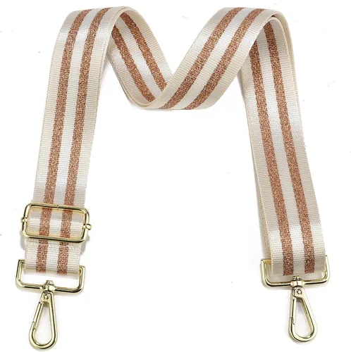 Vista 23 de LVYOUME Correa para bolso, accesorios plateados, correas anchas para bolsa, correa de hombro ajustable para bolsos