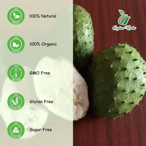 Vista 7 de Trozos de fruta de guanábana de 7.05 oz – Puros secados naturalmente para aperitivos, batidos y uso culinario, frutas secas saludables