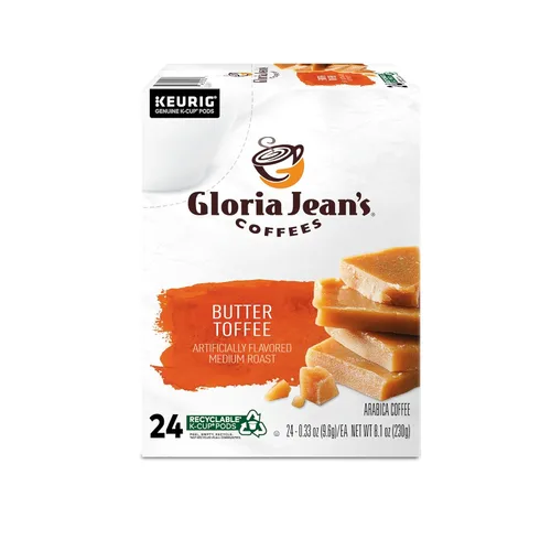 Vista 9 de Gloria Jean's Caramelos de mantequilla con sabor a café