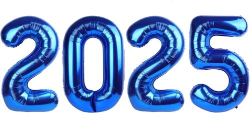 Vista 337 de Globos con números de 40 pulgadas, color negro, para decoraciones