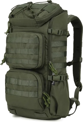 Mardingtop Mochilas tácticas Molle senderismo mochilas para motocicleta, camping, senderismo, viajes militares, mochila de 25L