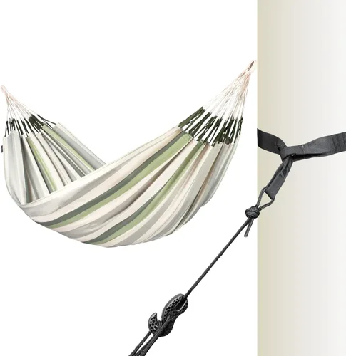 Vista 41 de LA SIESTA Brisa Hamaca Clásica, Hecha a Mano, Resistente a la Intemperie, Resistente a Desgarros para Relajación Interior y Exterior, Tamaño-King