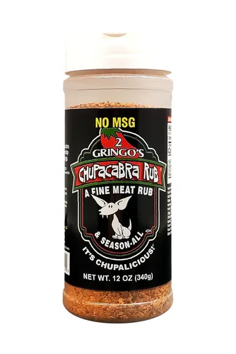 2 Gringos Chupacabra adobo para carnes y condimento