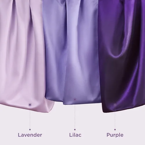 Vista 41 de Bedsure - Juego de fundas de almohada de satén tamaño king, 2 unidades - Fundas de almohada gris plateado para cabello y piel con cierre de sobre