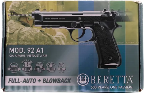 Vista 9 de Umarex Beretta M92 A1 Blowback - Pistola de aire comprimido calibre .177 completamente automática