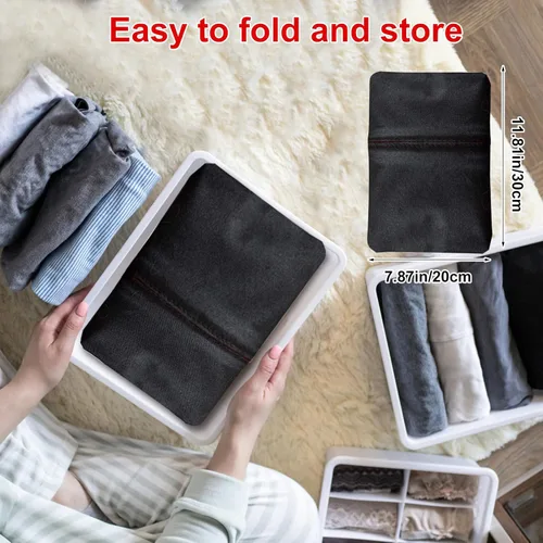 Vista 5 de Bolsa de almacenamiento para árbol de Navidad, se adapta a árboles artificiales de hasta 8 pies de altura, bolsa de árbol de Navidad resistente