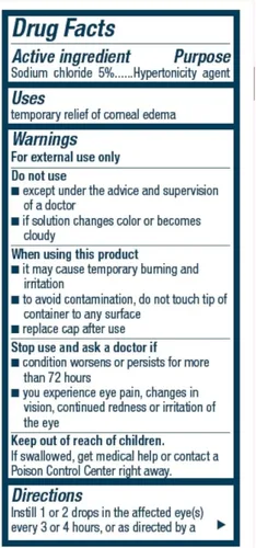 Vista 5 de Bausch & Lomb Muro 128 Solución 5% 0.5 fl oz (Paquete de 2)