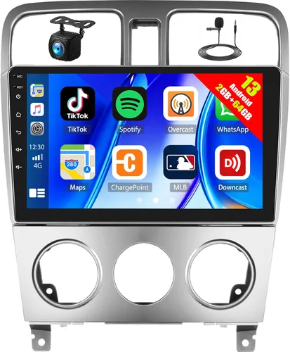 Vista 11 de UNITOPSCI 2G+64G para Subaru Forester 2004 2005 2006 2007 2008 Android Radio de coche inalámbrica Apple CarPlay Android Auto 9 "pantalla táctil HiFi