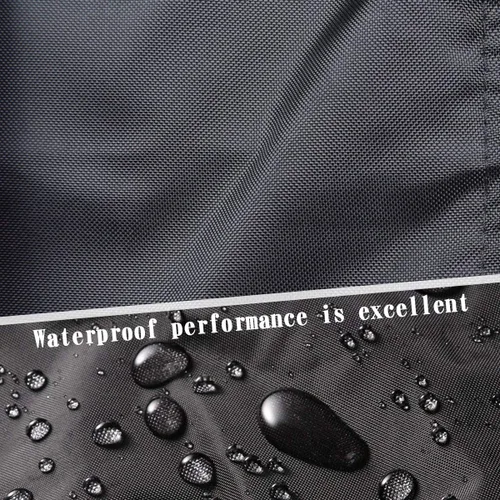 Vista 5 de SoGuDio CYZDYZ-2p-001 - Funda de asiento plegable para barco, 420D, impermeable, resistente a la intemperie, para silla de pesca remolcable