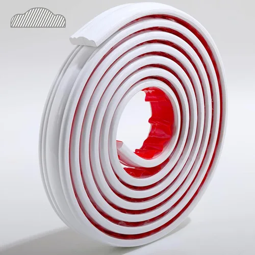 Vista 7 de Gaahing Moldura de Pared Trim Riel de Silla Panel Moulding Diseño Autoadhesivo de Despegar y Pegar Decoración del Hogar DIY en Puerta