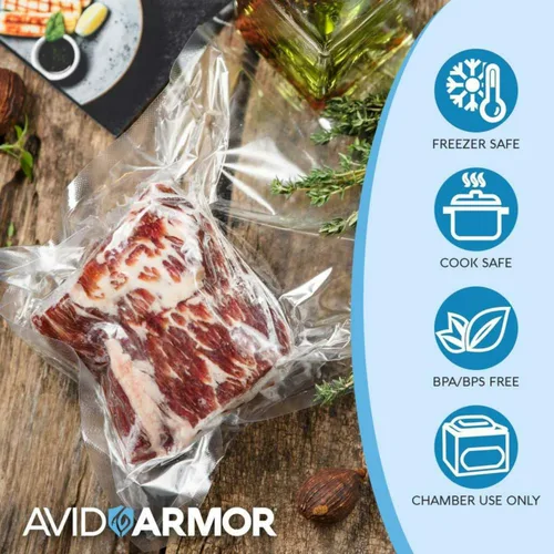 Vista 2 de Avid Armor paquete de 300 unidades de bolsas de cámara de vacío de tamaño variado para USV32