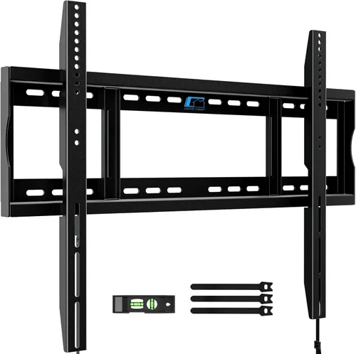 HOME VISION Soporte fijo de pared para TV de alta resistencia, capacidad de 215 kg para televisores inteligentes de pantalla plana extra grandes de