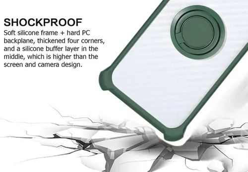 Vista 2 de Case for Kalley Element 5 Plus Case Compatible with Kalley Element 5 Plus Phone Case Cover [with Tempered Glass Screen Protector][Hard PC + Soft