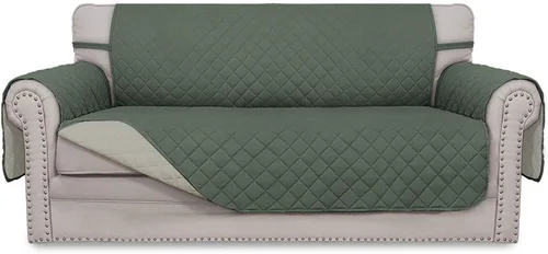 Vista 659 de Easy-Going - Funda reversible para sofá reclinable, resistente al agua, protector de muebles con correas elásticas, para mascotas y niños