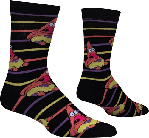 Vista 3 de Cool Socks calcetines unisex, de Nickelodeon, SpongeBob SquarePants, caricaturas, diversión de la década del noventa