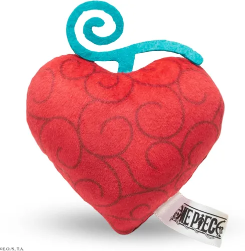 Vista 8 de Juguetes de gato de una pieza de anime con hierba gatera para gatos de interior: Luffy Gum-Gum Fruit Crinkle Plush, juguetes interactivos de gatitos