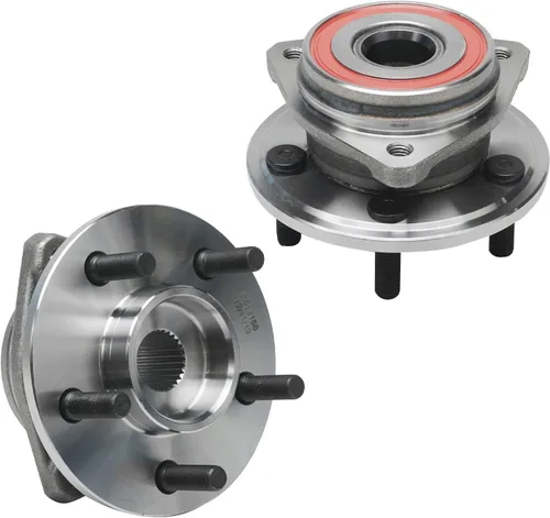 Vista 18 de Detroit Axle - Conjunto de cubos de rodamiento de rueda trasera de 2 piezas para Honda CR-V 2007-2011 [solo 4W], Acura RDX 2007-2012, Acura RDX
