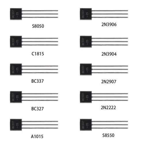 Vista 5 de Aobao 1900pcs Mega Electronic Component Kit Surtido, Condensadores, Resistencias, LED, Transistores, Diodos, 1n270 Germanium, DC Jacks, opamp, PCB