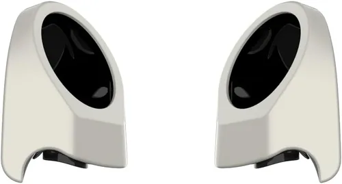 Vista 124 de Advanblack Alpine Green Tour Pack - Paquete de altavoces de 6.5 pulgadas, carcasa de audio trasera, color a juego, ajuste Harley King Tour Pack