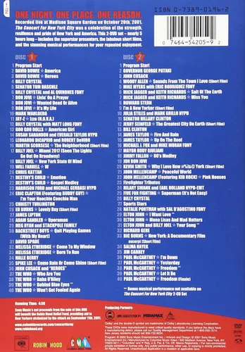 Vista 2 de The Concert For New York City