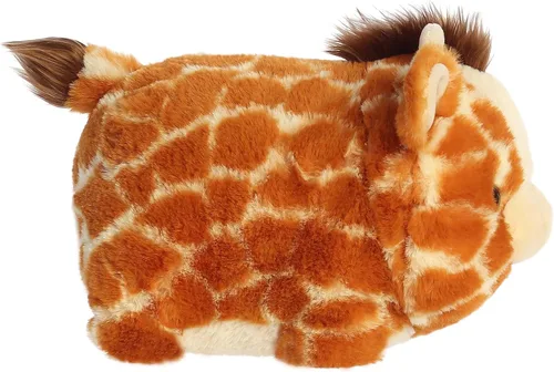 Vista 3 de Aurora Adorable Spudsters Gerald Jirafa - Abrazos reconfortantes - Compañeros juguetones - Marrón 10 pulgadas